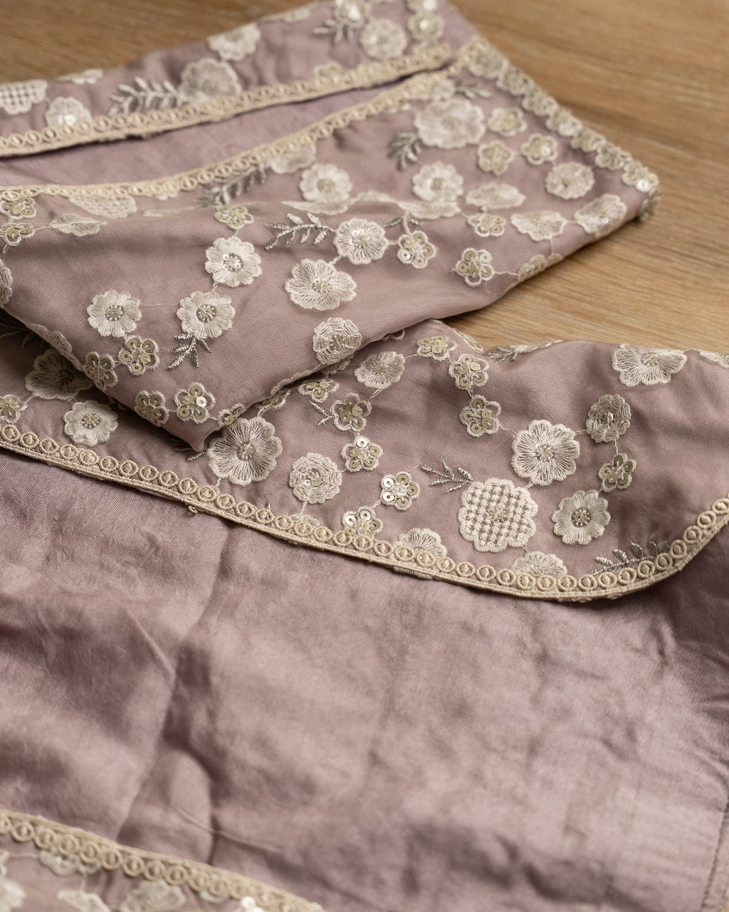 Dusty Mauve Floral Coord Set