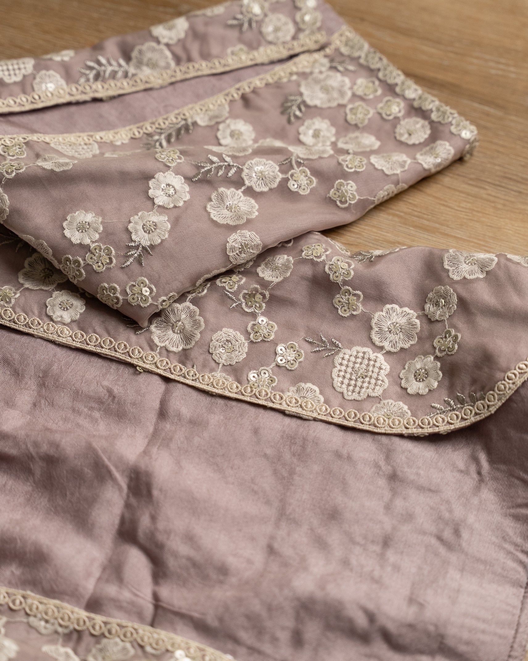 Dusty Mauve Floral Coord Set