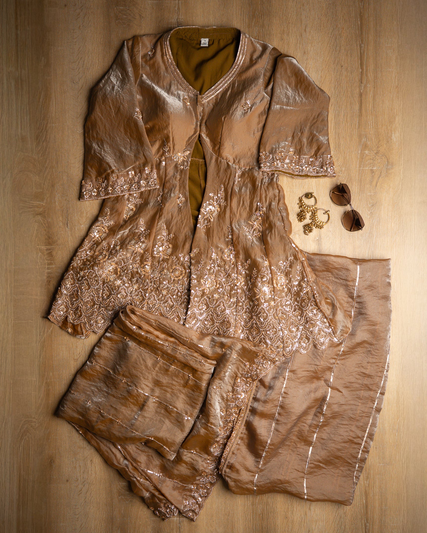 Zariah Embroidered Festive Suit Set