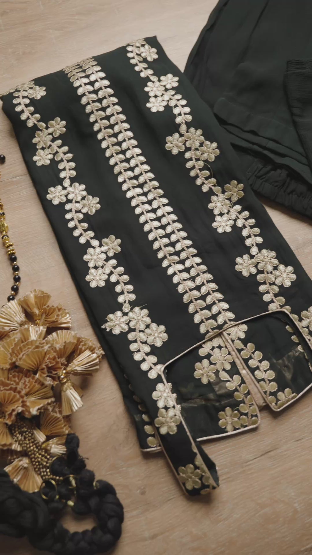 Midnight Floral Suit Set