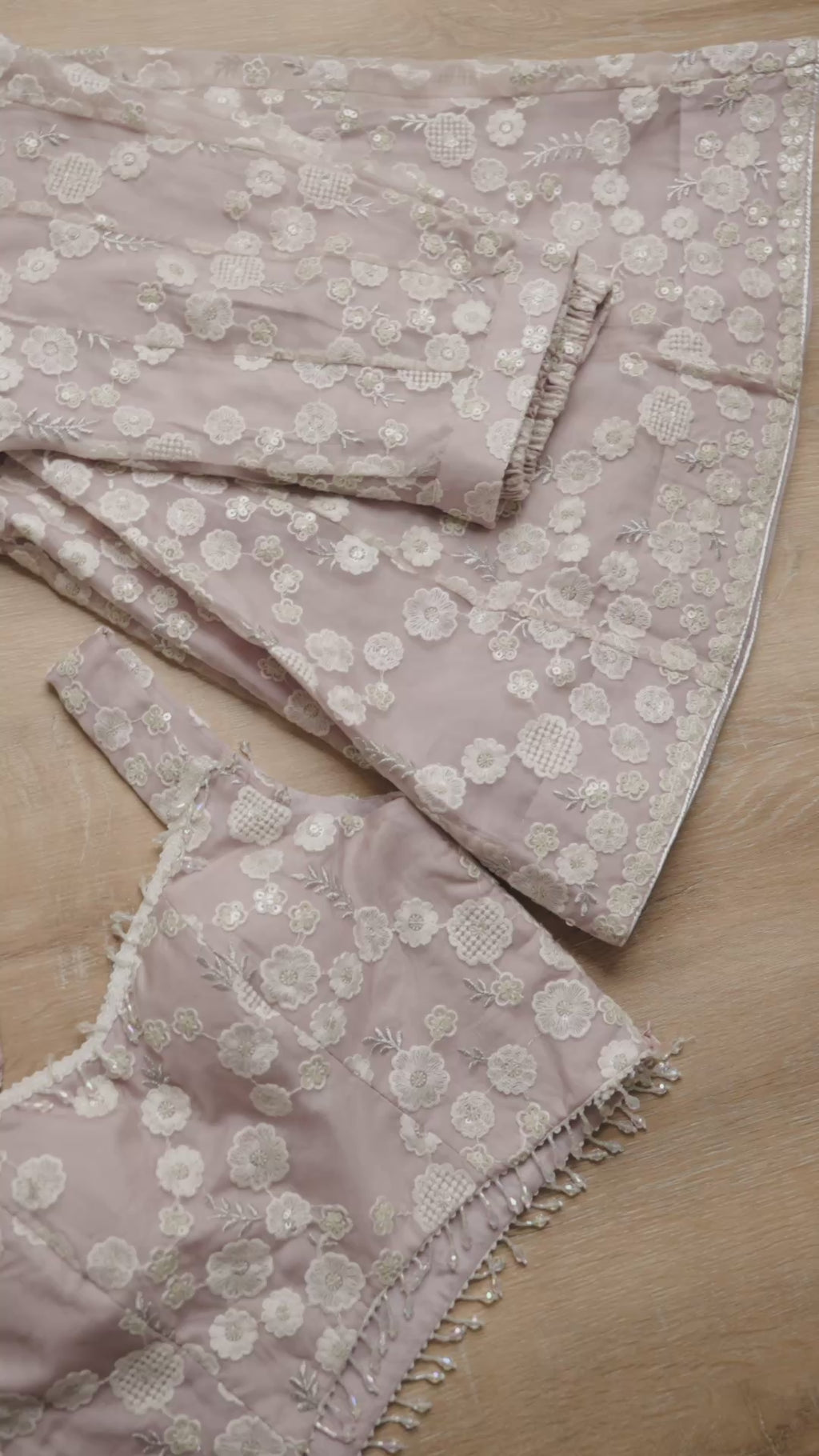 Dusty Mauve Floral Coord Set