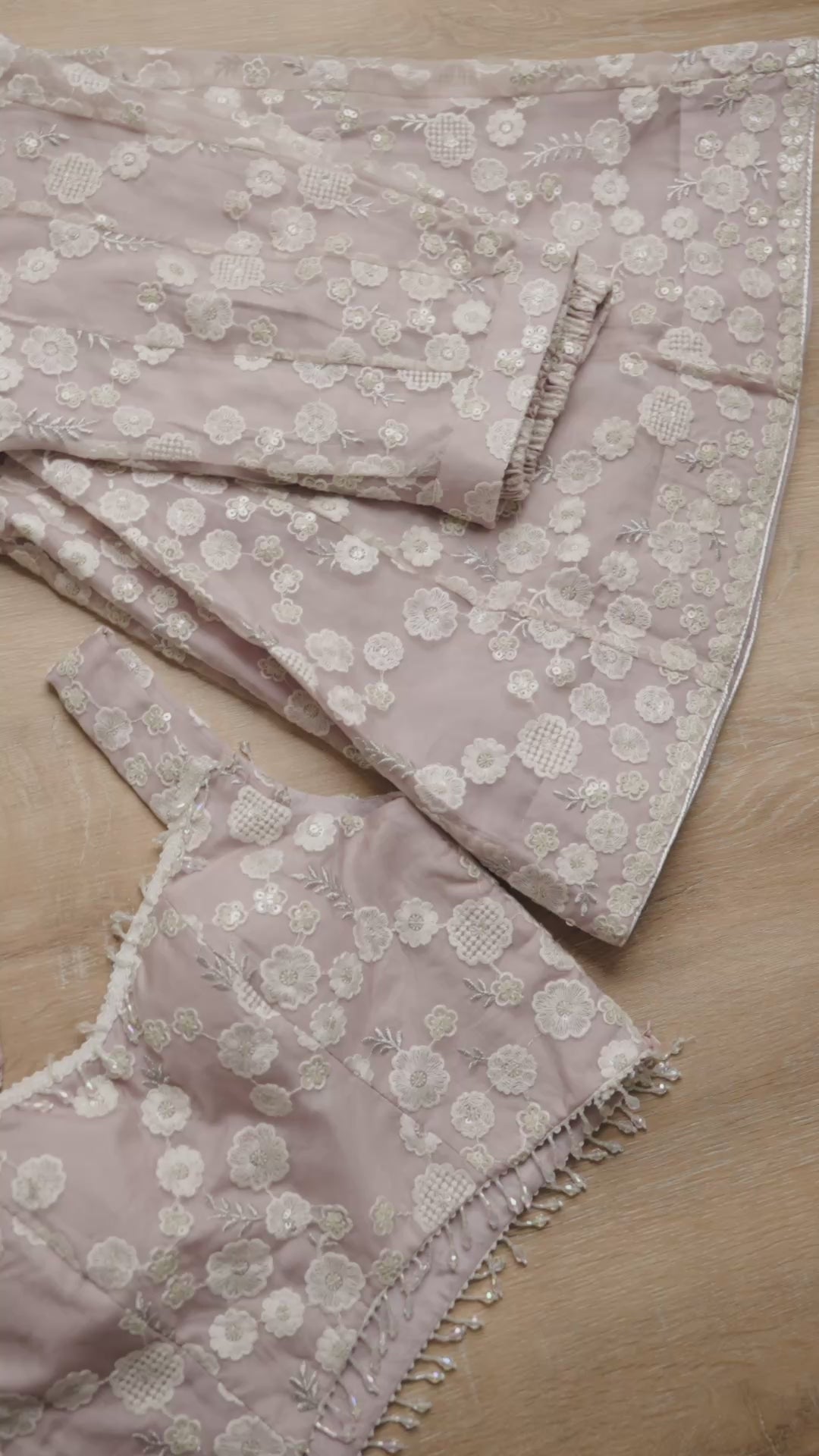 Dusty Mauve Floral Coord Set