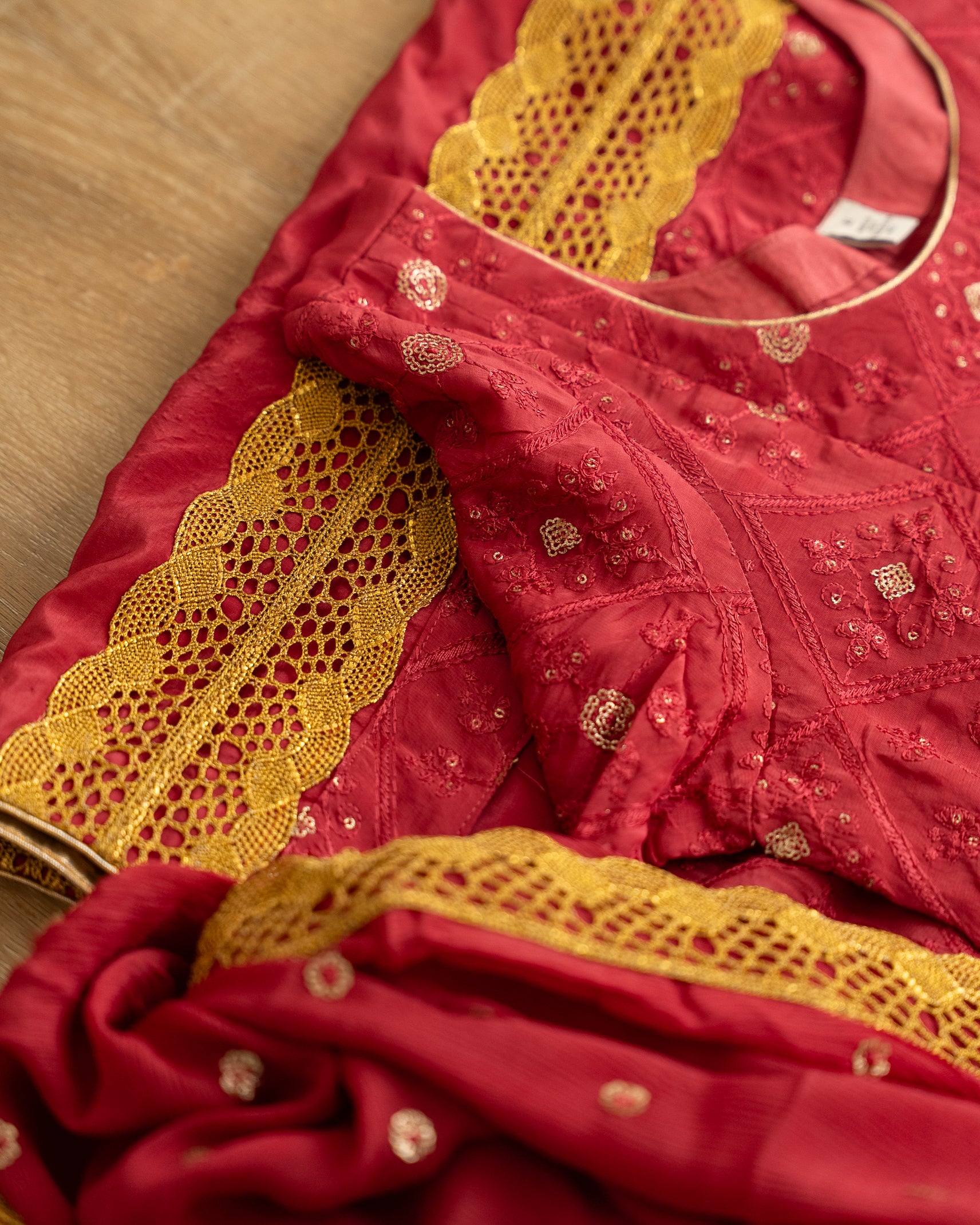 Diamond Embroidered Suit